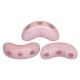 Les perles par Puca® Arcos beads Opaque light rose ceramic look 03000/14494